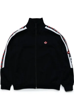 Dsquared2 Stripe-detail track cardigan