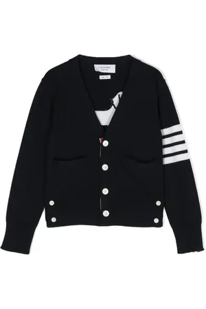 Thom Browne Knitted wool-blend cardigan