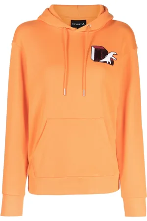 AGNÈS B. Cubic Dino-embroidered cotton hoodie
