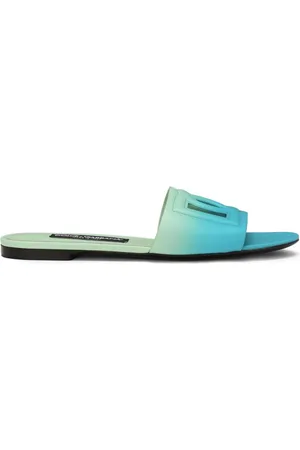 Dolce & Gabbana DG-logo ombré slippers
