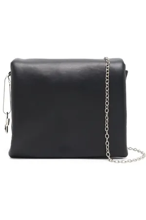 Gloria Coelho Padded faux-leather shoulder bag