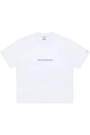 MARCELO BURLON Slogan-print cotton T-shirt
