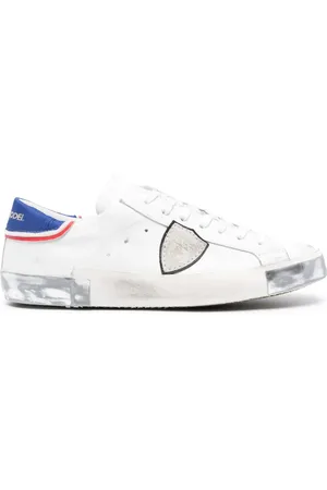 Philippe model Paris logo-patch sneakers