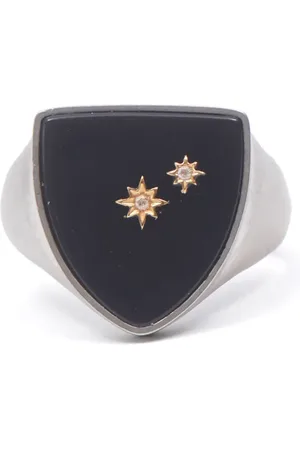 Maison Margiela Star-appliqu?? signet ring