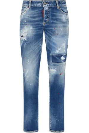Dsquared2 Distressed slim-leg jeans