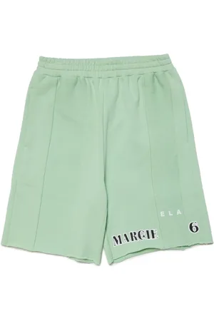 Maison Margiela Number-print cotton shorts