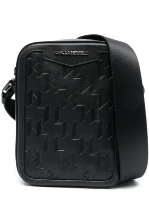 Karl Lagerfeld K/Loom leather cross body bag