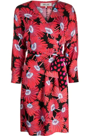 Diane von Furstenberg Mikah floral-print minidress