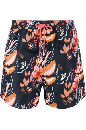 Paul Smith Hawaii floral-printed swimming shorts