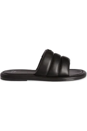 Giuseppe Zanotti Harmande leather slides