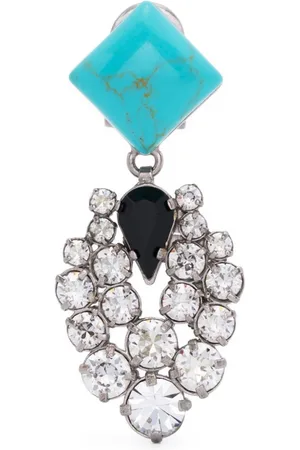 Maison Margiela Rhinestone-embellished single drop earring