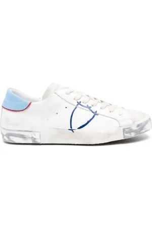 Philippe model Paris logo-patch sneakers