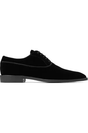 Jimmy Choo Foxley velvet Oxford shoes