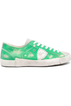 Philippe model Paris logo-patch sneakers