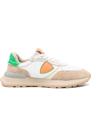 Philippe model Antibes logo-patch sneakers