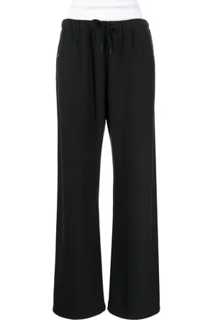 Alexander Wang Layered-design cotton track pants