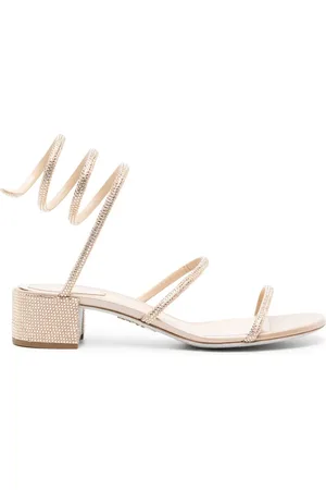 RENE CAOVILLA Cleo 40mm crystal-embellished sandals
