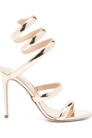 RENE CAOVILLA Cleo 105mm leather sandals