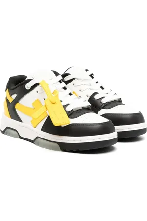 OFF-WHITE Out Of Office leather sneakers