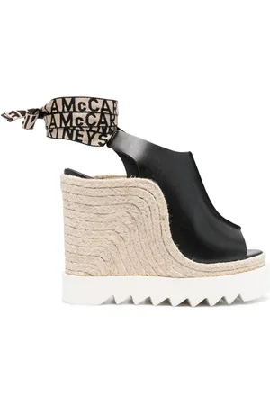 Stella McCartney Gaia 130mm wedge espadrilles