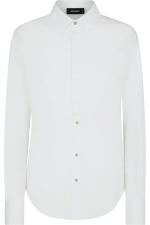 Dsquared2 Spread-collar cotton shirt