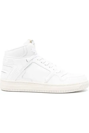 Philippe model Logo-patch high-top sneakers