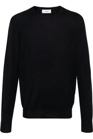 LARDINI Crew-neck long-sleeve jumper