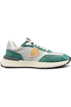 Philippe model Antibes logo-patch sneakers