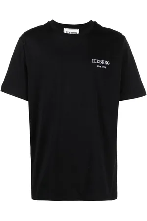 Iceberg Embroidered-logo cotton T-shirt