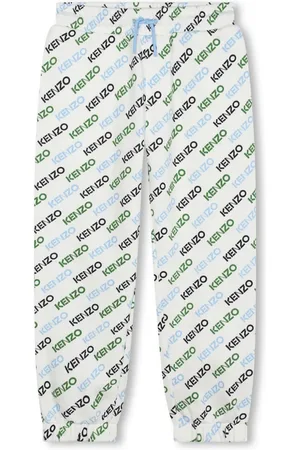 Kenzo Logo-print cotton track pants
