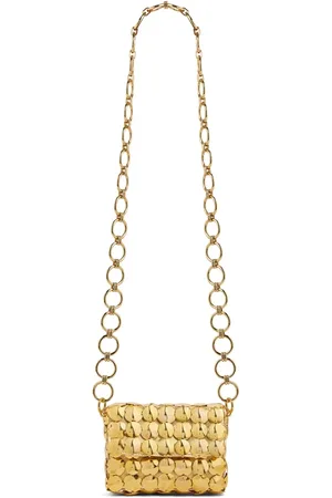 Paco rabanne Mini Sparkle layered crossbody bag