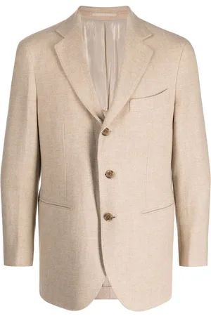 MAN ON THE BOON. Single-breasted wool blend blazer