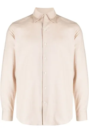 MAN ON THE BOON. Long-sleeve cotton-blend shirt