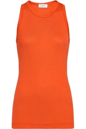 Salvatore Ferragamo Round-neck silk-blend top