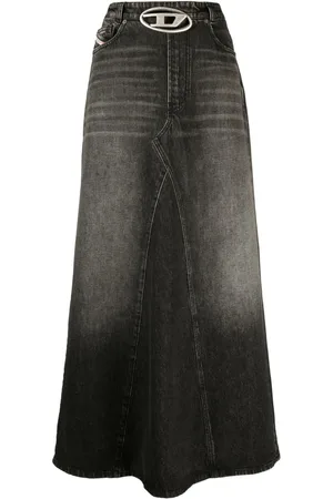 Diesel De-Pago denim maxi skirt