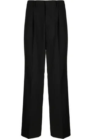 MAN ON THE BOON. Pintuck wide-leg trousers