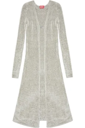 Diesel M-Carol logo-plaque cardigan