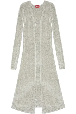 Diesel M-Carol logo-plaque cardigan