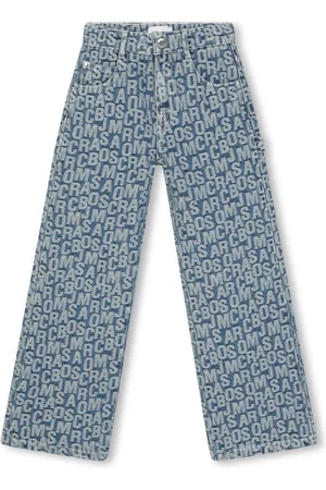 Marc Jacobs Logo-print straight-leg jeans