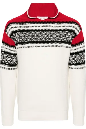 Fursac Fair-isle intarsia-knit jumper