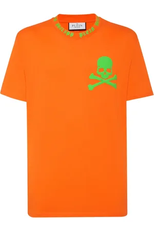 Philipp Plein Skull-print cotton T-shirt