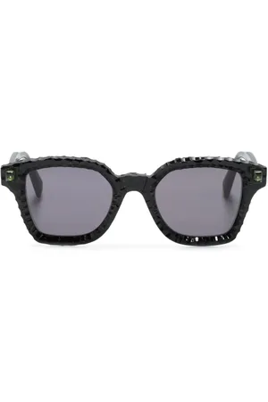 KUBORAUM Q3 embossed square-frame sunglasses
