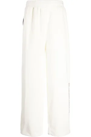 Izzue Logo-patch straight trousers