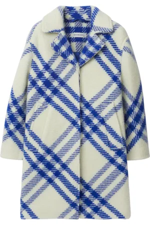 Burberry Checked wool coat