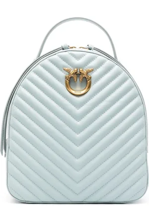 Pinko Love quilted leather backpack