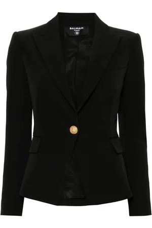 Balmain Single-breasted wool blazer