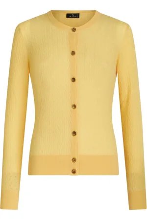 Etro Cable-knit wool cardigan