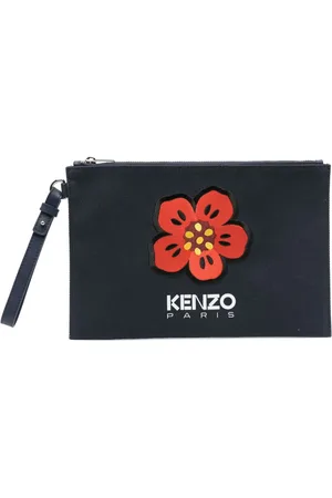 Kenzo Boke Flower motif clutch