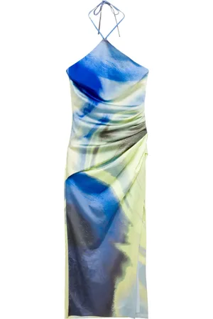 Simkhai Hansel abstract-print midi dress