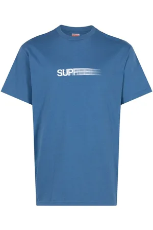 Supreme logo-print Arc Denim Shirt - Farfetch